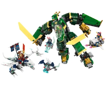 Детски комплект за игра LEGO® NINJAGO® 71845 – Джет-робот на Лойд