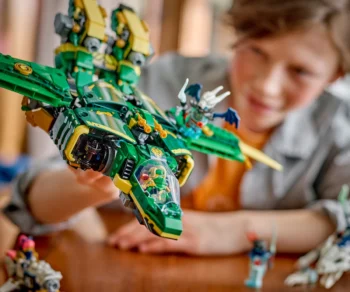 Детски комплект за игра LEGO® NINJAGO® 71845 – Джет-робот на Лойд