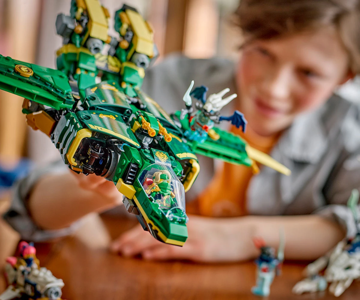 Детски комплект за игра LEGO® NINJAGO® 71845 - Джет-робот на Лойд thumb 8 LEGO® NINJAGO® 71845 - Lloyd’s Jet Mech thumb 8