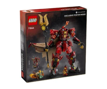 Детски комплект за игра LEGO® NINJAGO® 71846 – Огненият рицар-робот