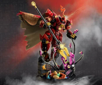 Детски комплект за игра LEGO® NINJAGO® 71846 – Огненият рицар-робот