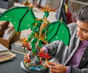 Детски комплект за игра LEGO® NINJAGO® 71847 – Драконът-пазител