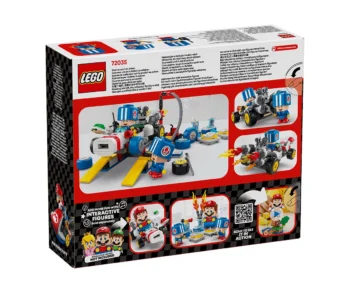 Детски комплект за игра LEGO® Super Mario™ 72035 – Mario Kart™ – Гаражът на Toad