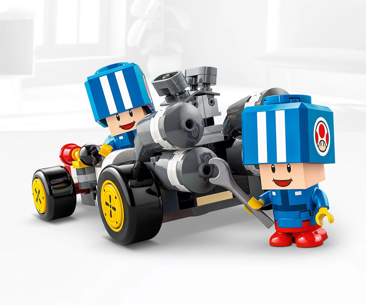 Детски комплект за игра LEGO® Super Mario™ 72035 - Mario Kart™ - Гаражът на Toad thumb 6 Конструктор ЛЕГО Super Mario 72035 thumb 6