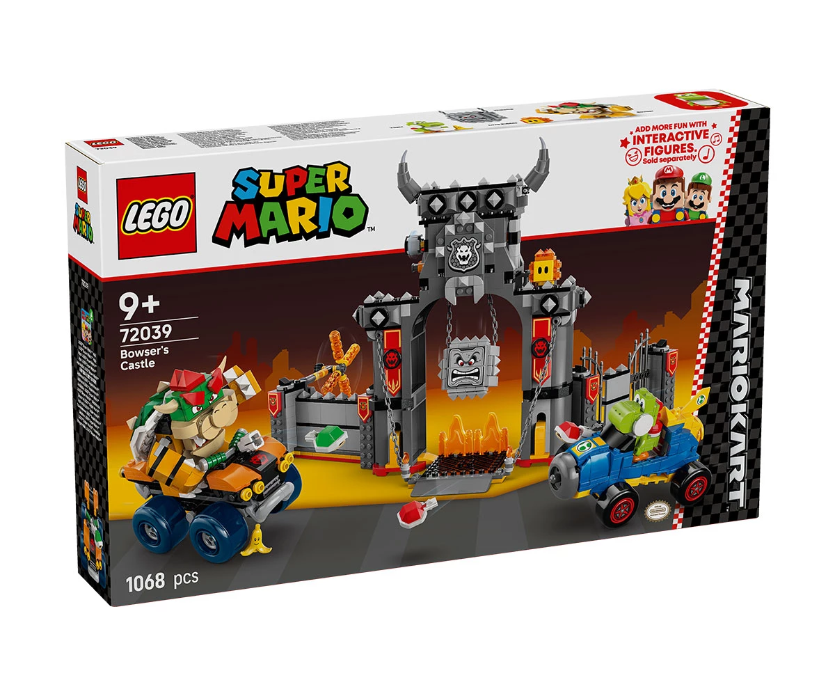 Детски комплект за игра LEGO® Super Mario™ 72039 - Mario Kart™ – Замъкът на Bowser LEGO® Super Mario™ 72039 - Mario Kart™ – Bowser's Castle