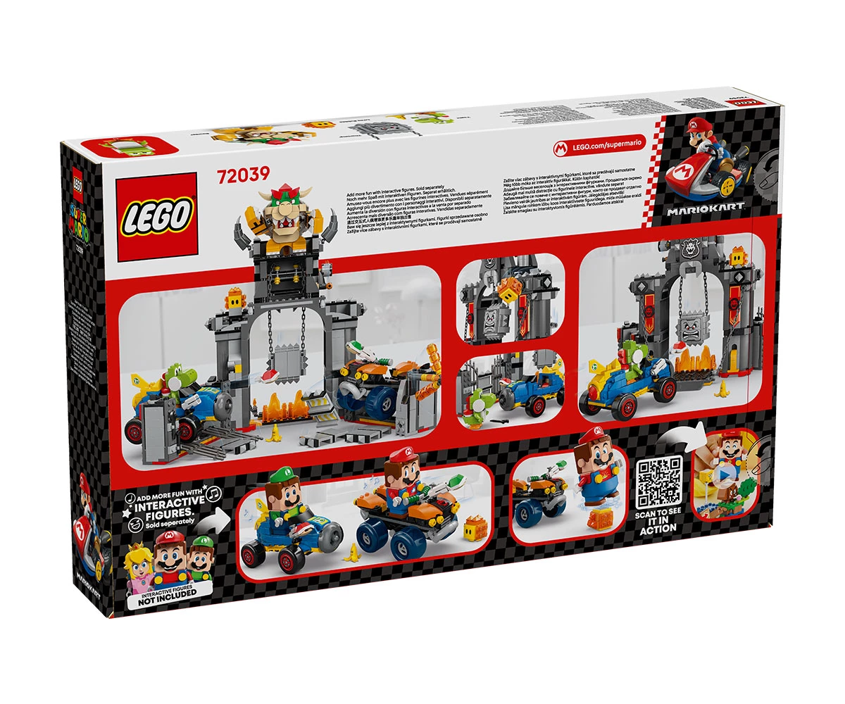 Детски комплект за игра LEGO® Super Mario™ 72039 - Mario Kart™ – Замъкът на Bowser thumb 2 LEGO® Super Mario™ 72039 - Mario Kart™ – Bowser's Castle thumb 2