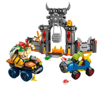 Детски комплект за игра LEGO® Super Mario™ 72039 – Mario Kart™ – Замъкът на Bowser