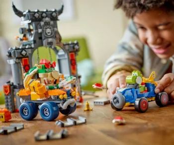 Детски комплект за игра LEGO® Super Mario™ 72039 – Mario Kart™ – Замъкът на Bowser