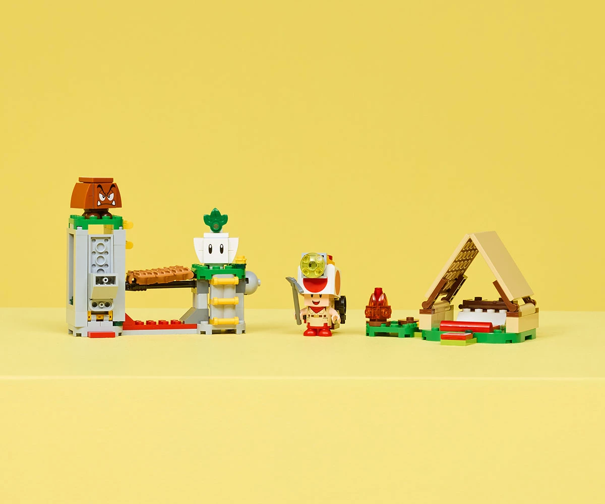 Детски комплект за игра LEGO® Super Mario™ 72040 - Лагерът на Captain Toad thumb 10 LEGO® Super Mario™ 72040 - Captain Toad's Camp thumb 10