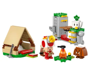 Детски комплект за игра LEGO® Super Mario™ 72040 – Лагерът на Captain Toad