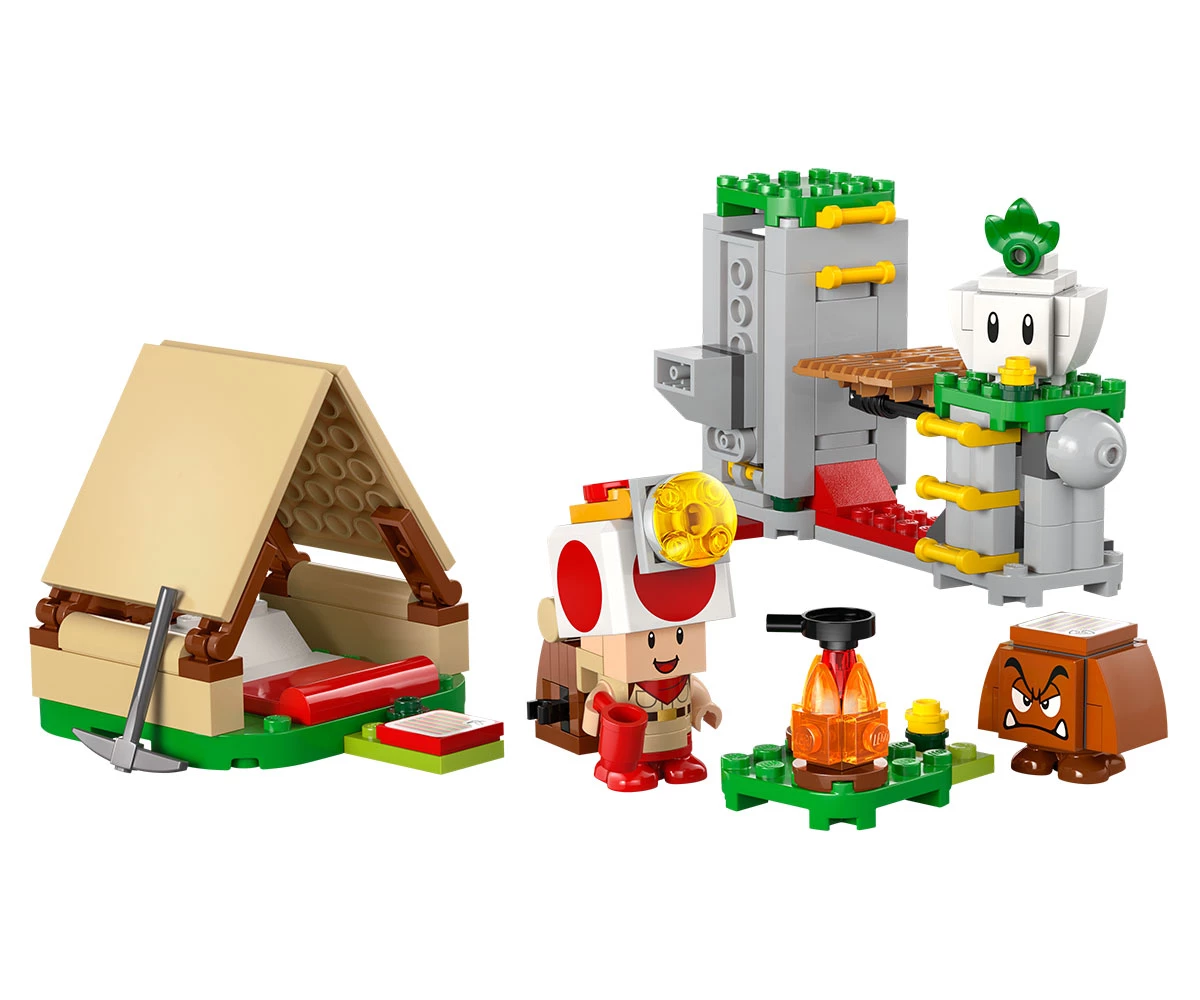 Детски комплект за игра LEGO® Super Mario™ 72040 - Лагерът на Captain Toad thumb 3 LEGO® Super Mario™ 72040 - Captain Toad's Camp thumb 3