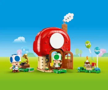 Детски комплект за игра LEGO® Super Mario™ 72041 – Парти в къщата на Toad