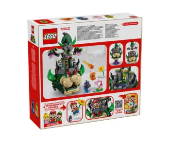 Детски комплект за игра LEGO® Super Mario™ 72042 – Prince Florian и Castle Bowser