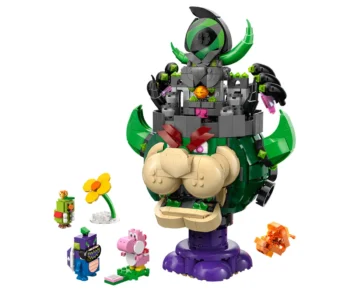 Детски комплект за игра LEGO® Super Mario™ 72042 – Prince Florian и Castle Bowser