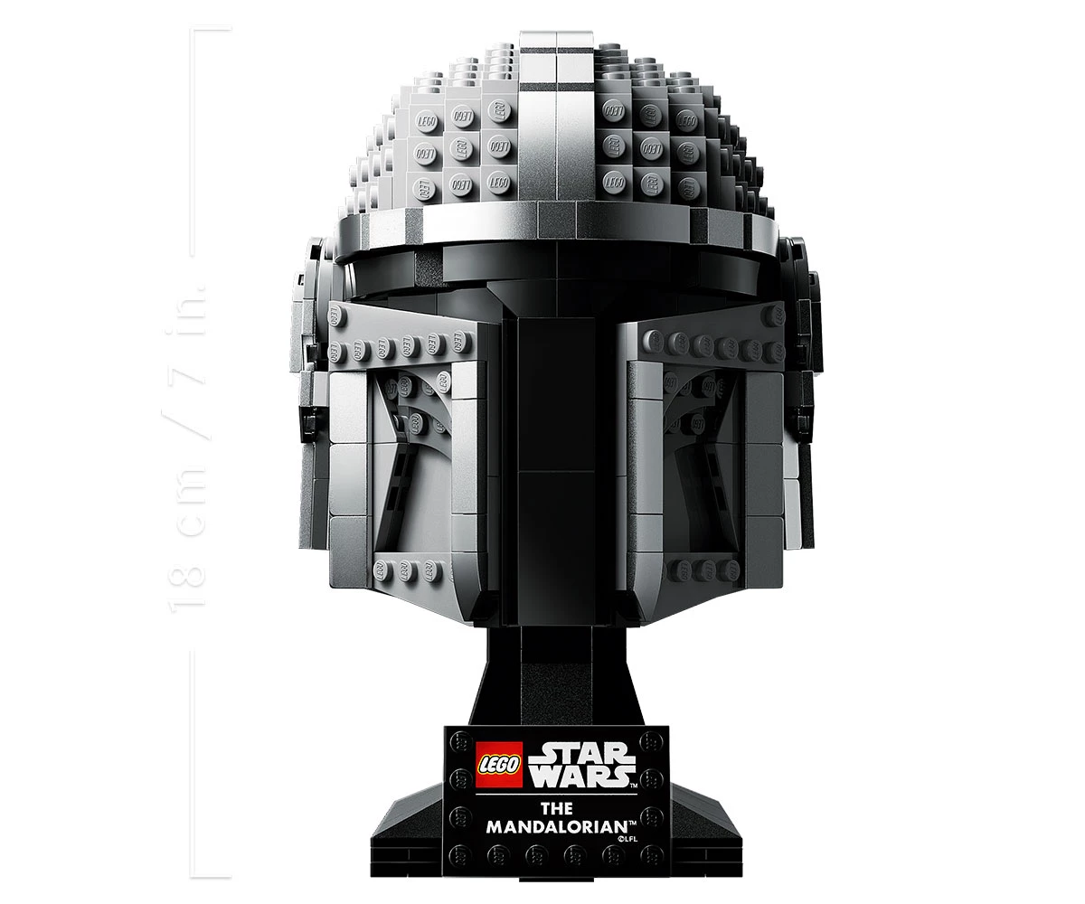 Детски комплект за игра LEGO® Star Wars™ 75328 - Шлемът на The Mandalorian™ thumb 4 Конструктор ЛЕГО Star Wars 75328 thumb 4