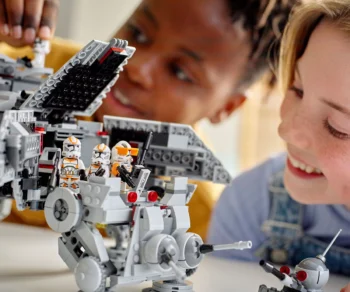 Детски комплект за игра LEGO® Star Wars™ 75337 – Ходеща машина AT-TE™