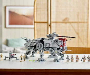Детски комплект за игра LEGO® Star Wars™ 75337 – Ходеща машина AT-TE™