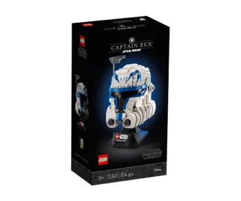 Детски комплект за игра LEGO® Star Wars 75349 – Шлемът на капитан Рекс