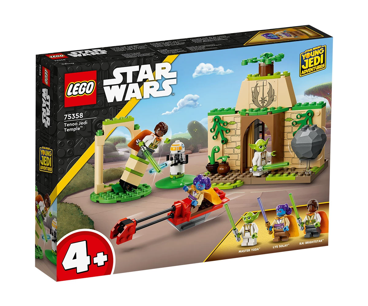 Детски комплект за игра LEGO® Star Wars™ 75358 - Джедайски храм на Тенуу Конструктор ЛЕГО Star Wars 75358