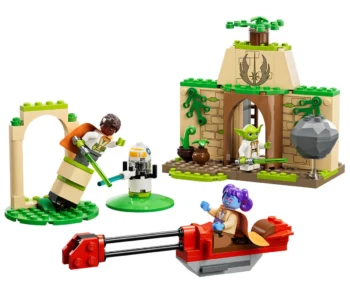 Детски комплект за игра LEGO® Star Wars™ 75358 – Джедайски храм на Тенуу