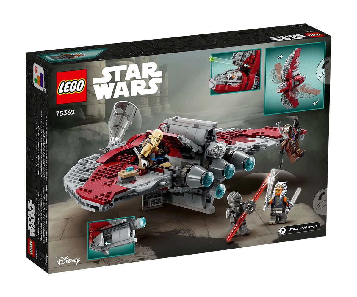Детски комплект за игра LEGO® Star Wars™ 75362 - Джедайската совалка T-6 на Асока Тано thumb 2 Конструктор ЛЕГО Star Wars 75362 thumb 2