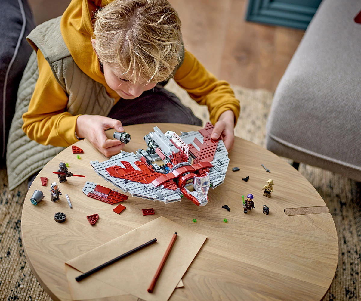 Детски комплект за игра LEGO® Star Wars™ 75362 - Джедайската совалка T-6 на Асока Тано thumb 4 Конструктор ЛЕГО Star Wars 75362 thumb 4