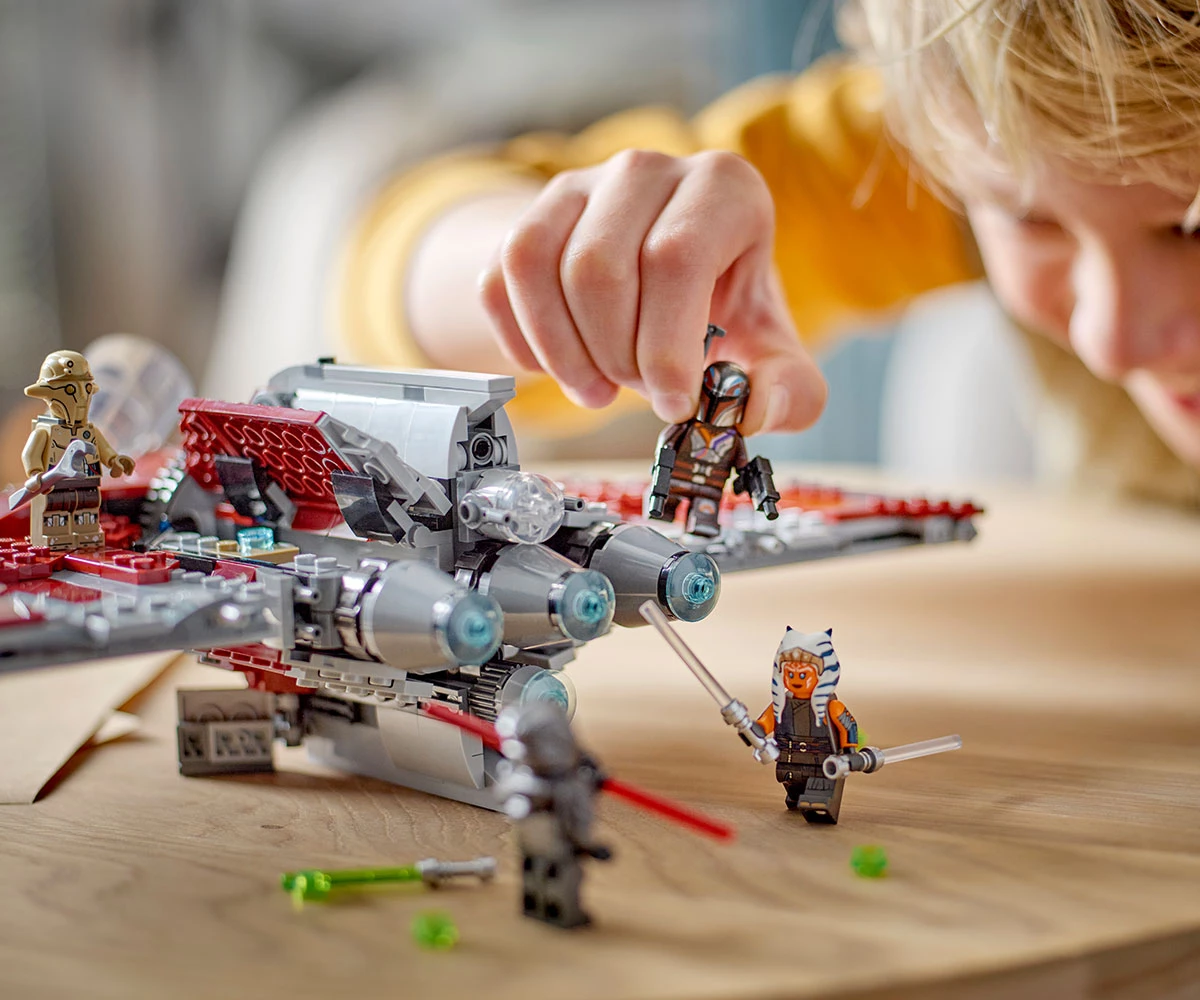 Детски комплект за игра LEGO® Star Wars™ 75362 - Джедайската совалка T-6 на Асока Тано thumb 5 Конструктор ЛЕГО Star Wars 75362 thumb 5