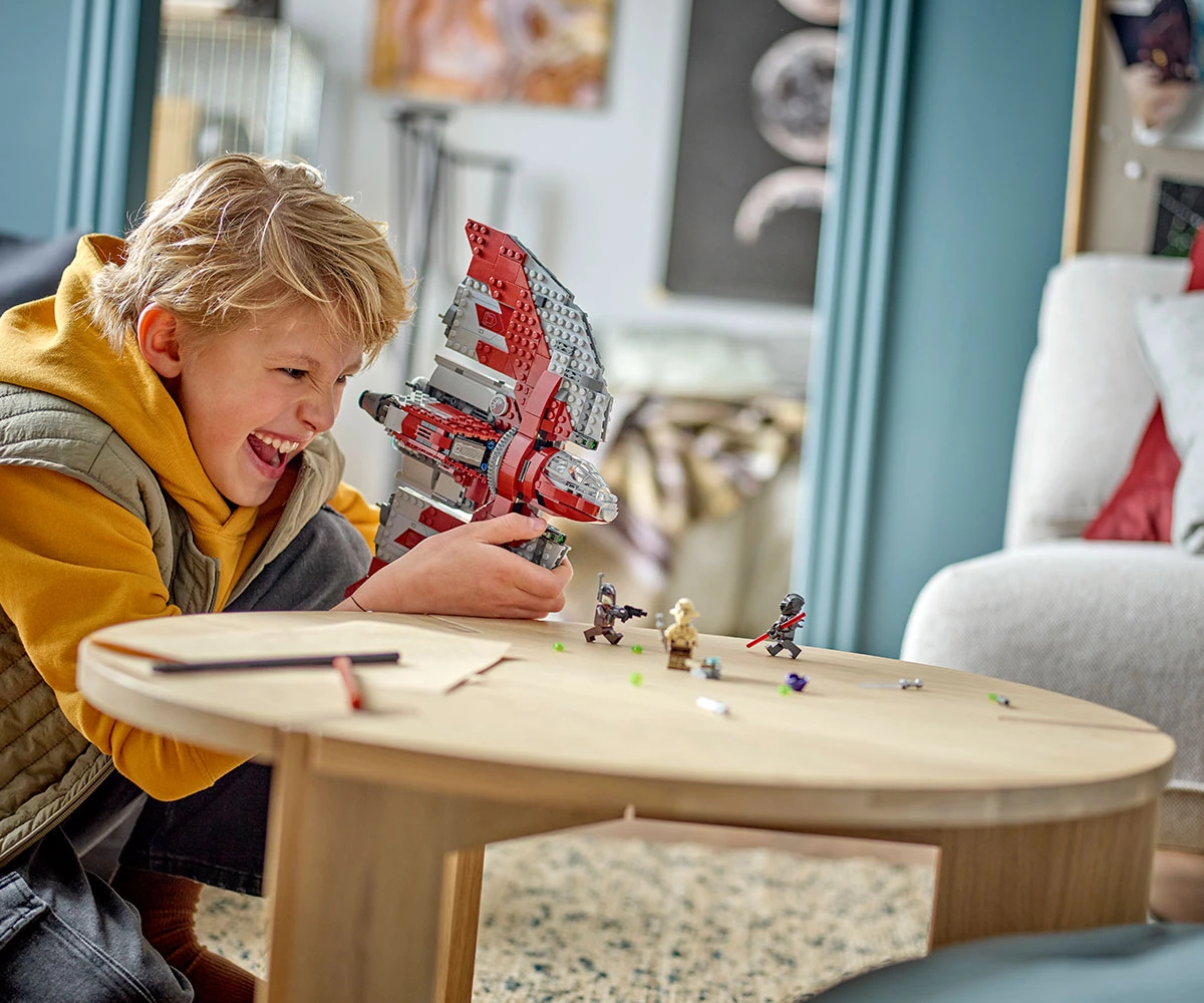 Детски комплект за игра LEGO® Star Wars™ 75362 - Джедайската совалка T-6 на Асока Тано thumb 6 Конструктор ЛЕГО Star Wars 75362 thumb 6