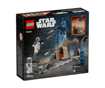 Детски комплект за игра LEGO® Star Wars™ 75373 – Засада на Мандалор – боен пакет