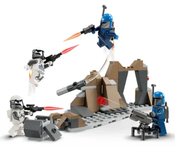 Детски комплект за игра LEGO® Star Wars™ 75373 – Засада на Мандалор – боен пакет