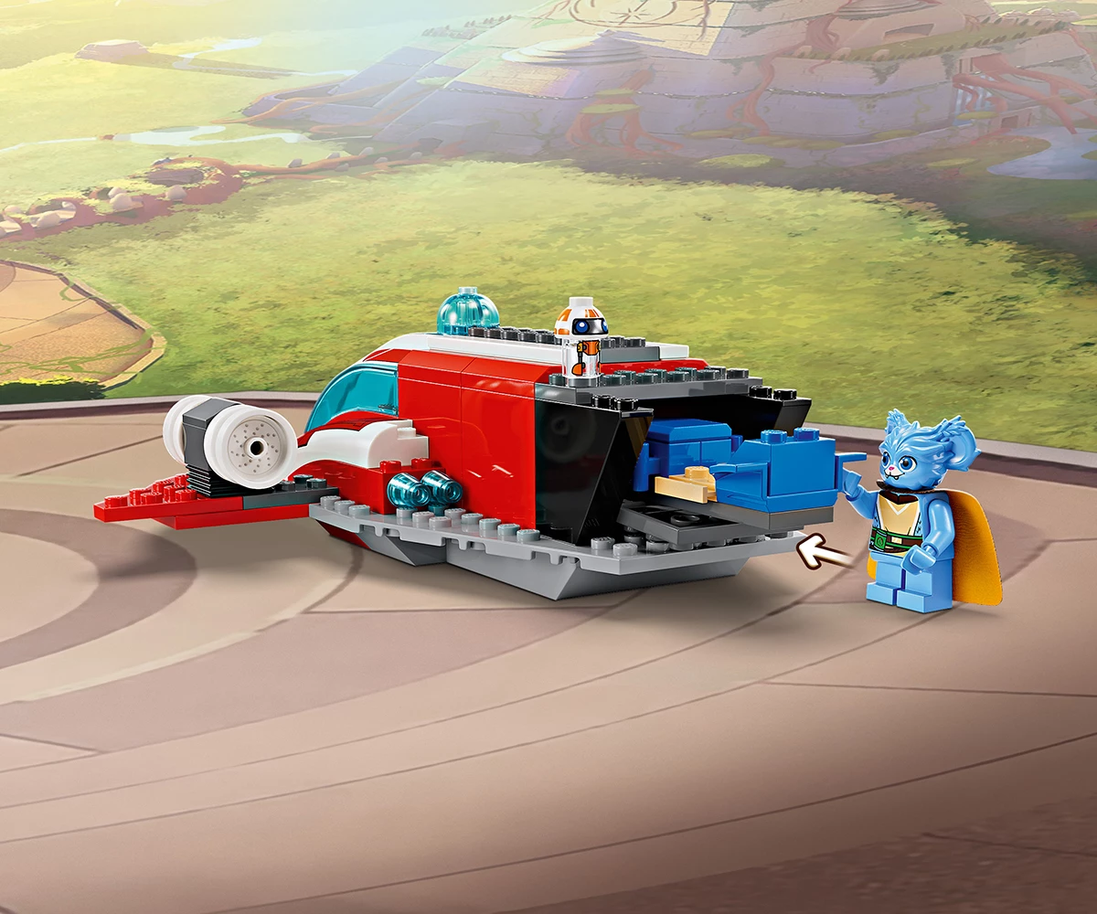 Детски комплект за игра LEGO® Star Wars™ 75384 - Червеният сокол thumb 8 Конструктор ЛЕГО Star Wars 75384 thumb 8
