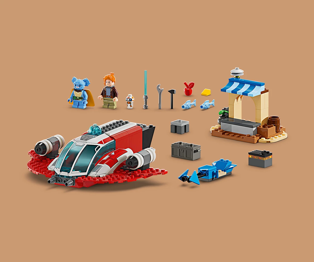 Детски комплект за игра LEGO® Star Wars™ 75384 - Червеният сокол thumb 9 Конструктор ЛЕГО Star Wars 75384 thumb 9