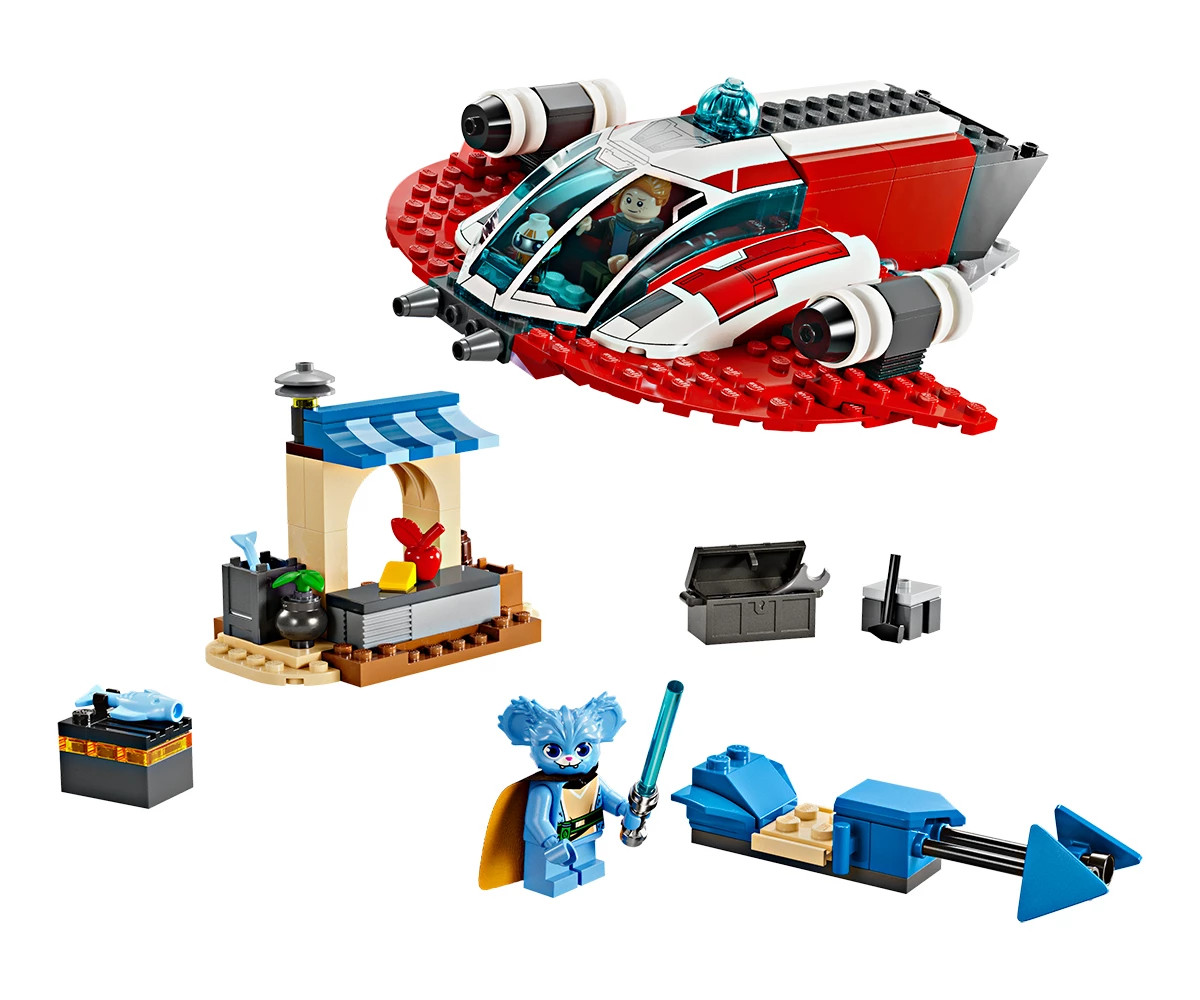 Детски комплект за игра LEGO® Star Wars™ 75384 - Червеният сокол thumb 3 Конструктор ЛЕГО Star Wars 75384 thumb 3