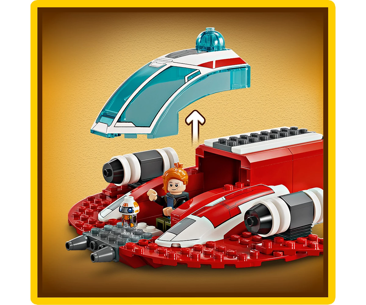 Детски комплект за игра LEGO® Star Wars™ 75384 - Червеният сокол thumb 10 Конструктор ЛЕГО Star Wars 75384 thumb 10