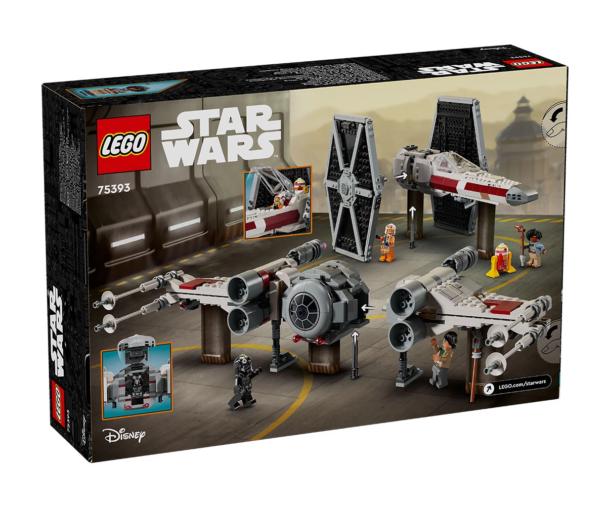 Детски комплект за игра LEGO® Star Wars™ 75393 - Пакет с гости TIE Fighter & X-Wing thumb 2 Конструктор ЛЕГО Star Wars 75393 thumb 2