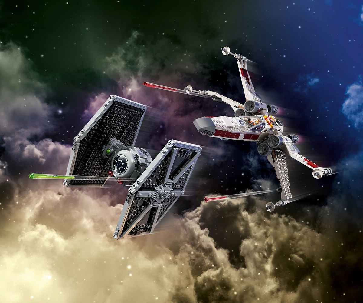 Детски комплект за игра LEGO® Star Wars™ 75393 - Пакет с гости TIE Fighter & X-Wing thumb 9 Конструктор ЛЕГО Star Wars 75393 thumb 9