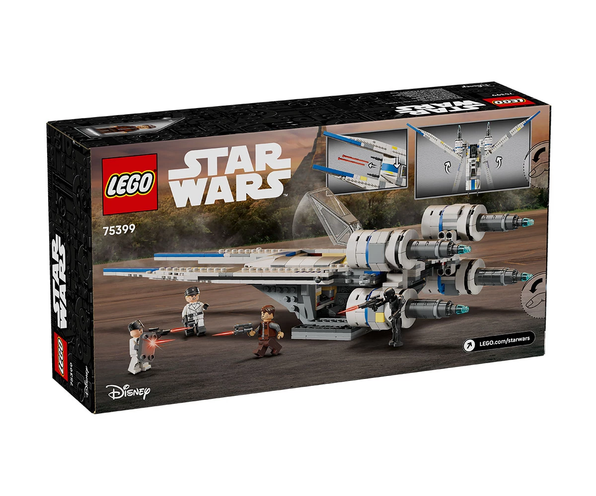 Детски комплект за игра LEGO® Star Wars™ 75399 - Бунтовнически изтребител U-Wing thumb 2 LEGO® Star Wars™ 75399 - Rebel U-Wing Starfighter thumb 2