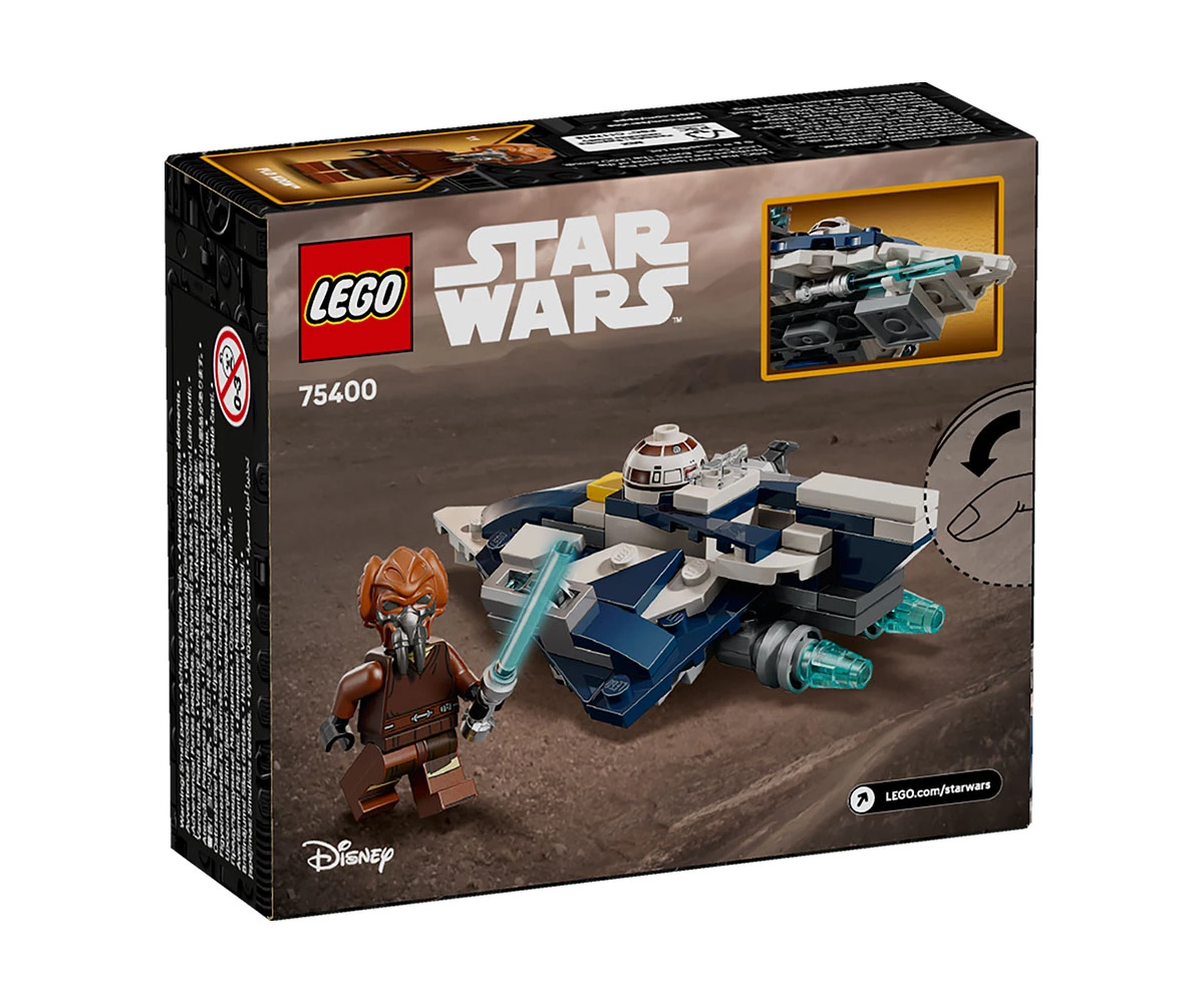 Детски комплект за игра LEGO® Star Wars™ 75400 - Джедайски изтребител Microfighter на Пло Куун thumb 2 LEGO® Star Wars™ 75400 - Plo Koon's Jedi Starfighter™ Microfighter thumb 2