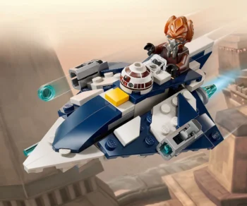 Детски комплект за игра LEGO® Star Wars™ 75400 – Джедайски изтребител Microfighter на Пло Куун