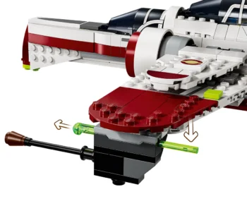 Детски комплект за игра LEGO® Star Wars™ 75402 – Изтребител ARC-170™