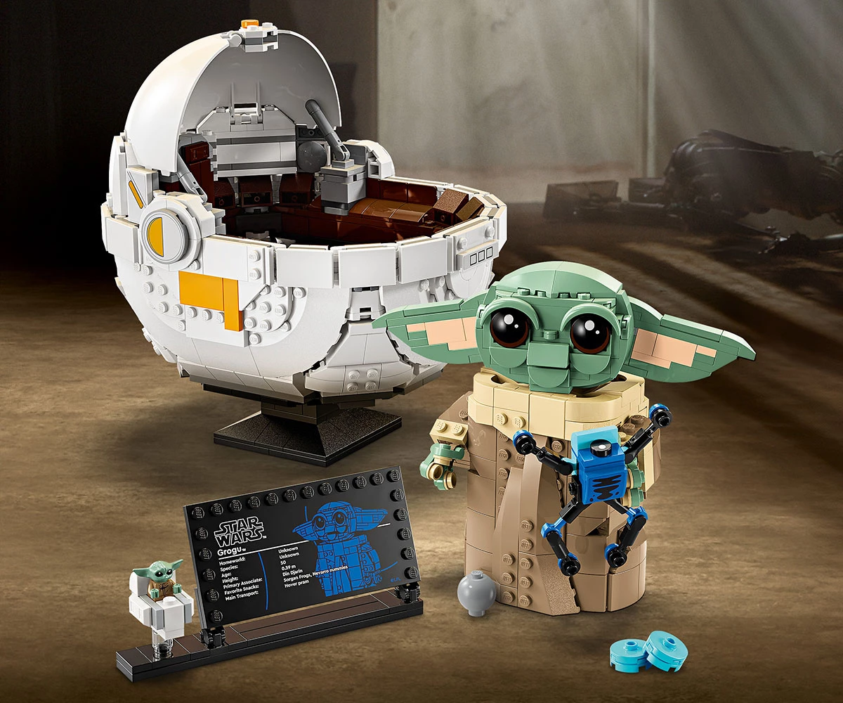 Детски комплект за игра LEGO® Star Wars™ 75403 - Грогу™ с летяща количка thumb 15 Конструктор ЛЕГО Star Wars 75403 thumb 15