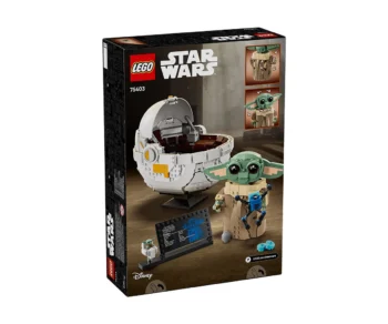 Детски комплект за игра LEGO® Star Wars™ 75403 – Грогу™ с летяща количка