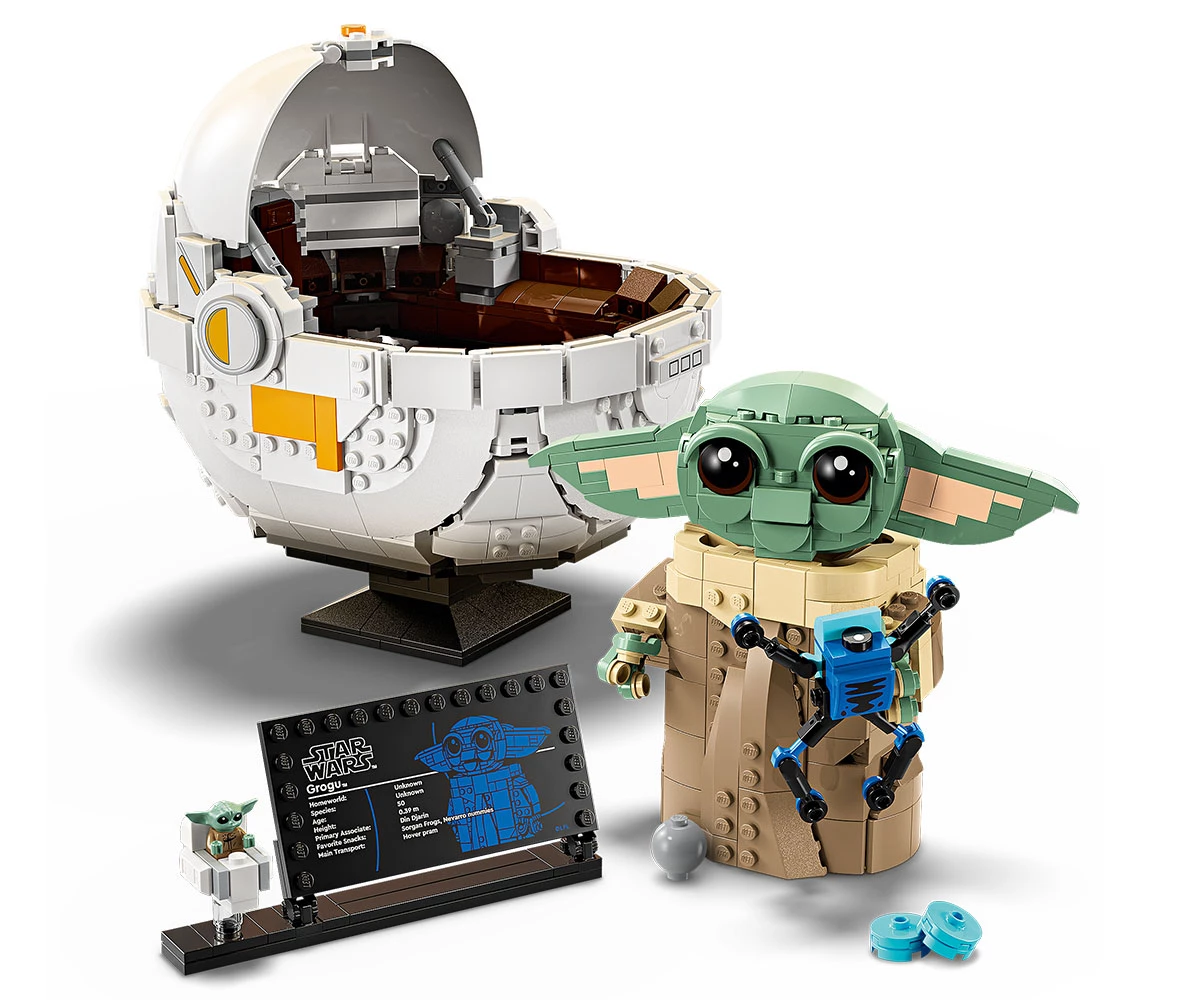 Детски комплект за игра LEGO® Star Wars™ 75403 - Грогу™ с летяща количка thumb 5 Конструктор ЛЕГО Star Wars 75403 thumb 5
