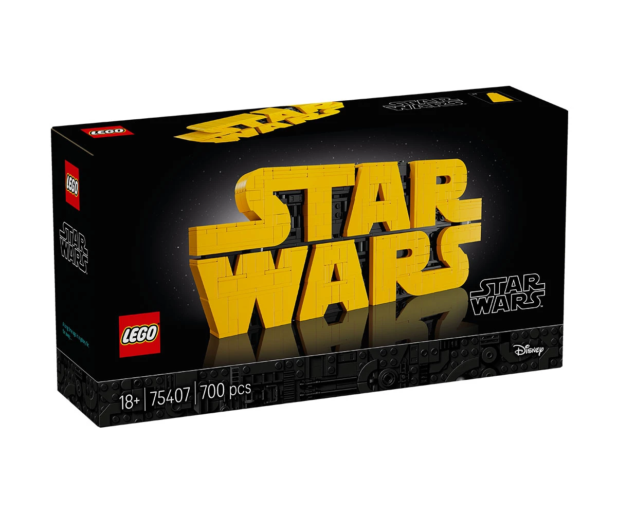 Детски комплект за игра LEGO® Star Wars™ 75407 - Лого на Star Wars™ от тухлички LEGO® Star Wars™ 75407 - Brick-Built Star Wars™ Logo