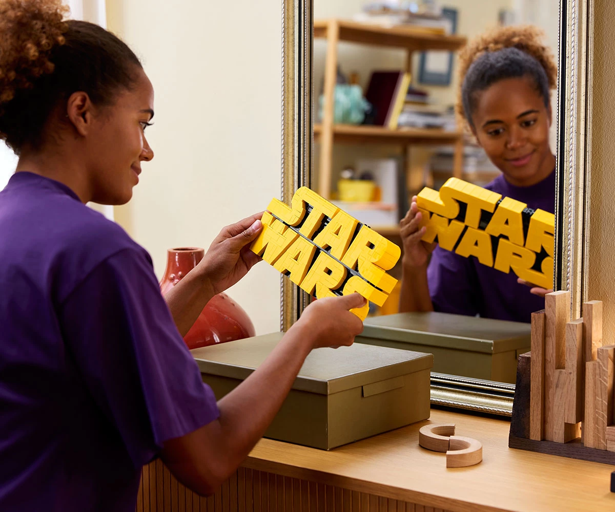 Детски комплект за игра LEGO® Star Wars™ 75407 - Лого на Star Wars™ от тухлички thumb 11 LEGO® Star Wars™ 75407 - Brick-Built Star Wars™ Logo thumb 11