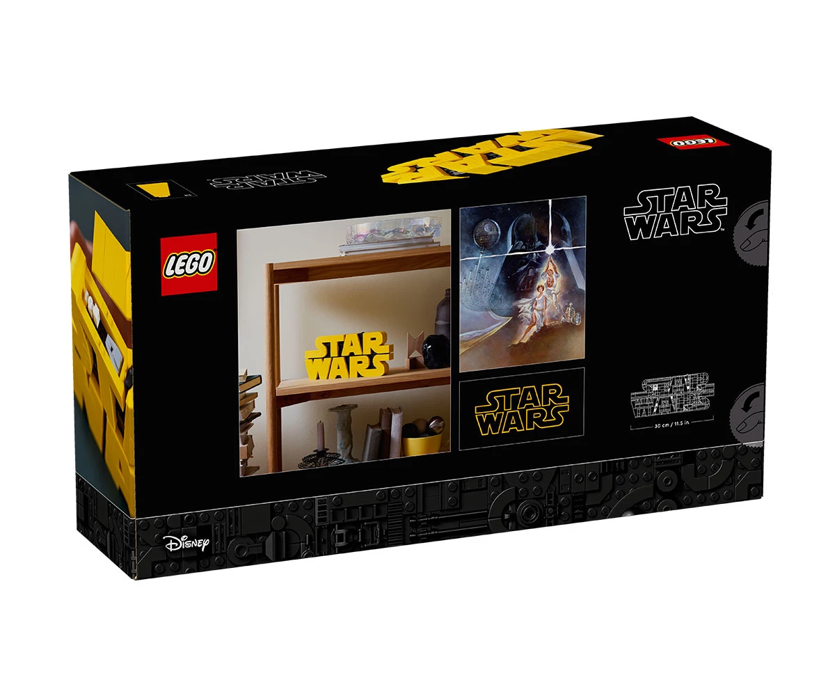 Детски комплект за игра LEGO® Star Wars™ 75407 - Лого на Star Wars™ от тухлички thumb 2 LEGO® Star Wars™ 75407 - Brick-Built Star Wars™ Logo thumb 2