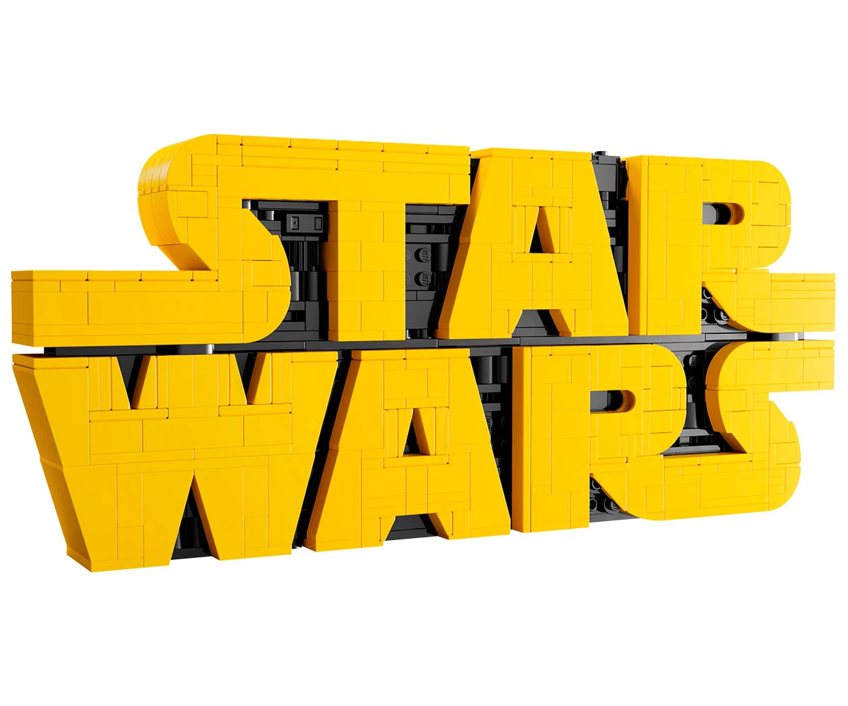 Детски комплект за игра LEGO® Star Wars™ 75407 - Лого на Star Wars™ от тухлички thumb 3 LEGO® Star Wars™ 75407 - Brick-Built Star Wars™ Logo thumb 3