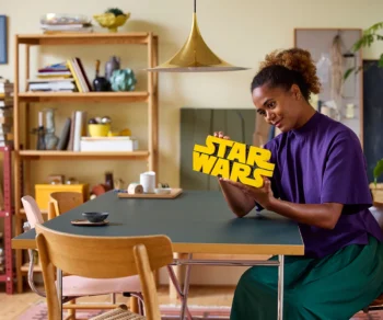 Детски комплект за игра LEGO® Star Wars™ 75407 – Лого на Star Wars™ от тухлички