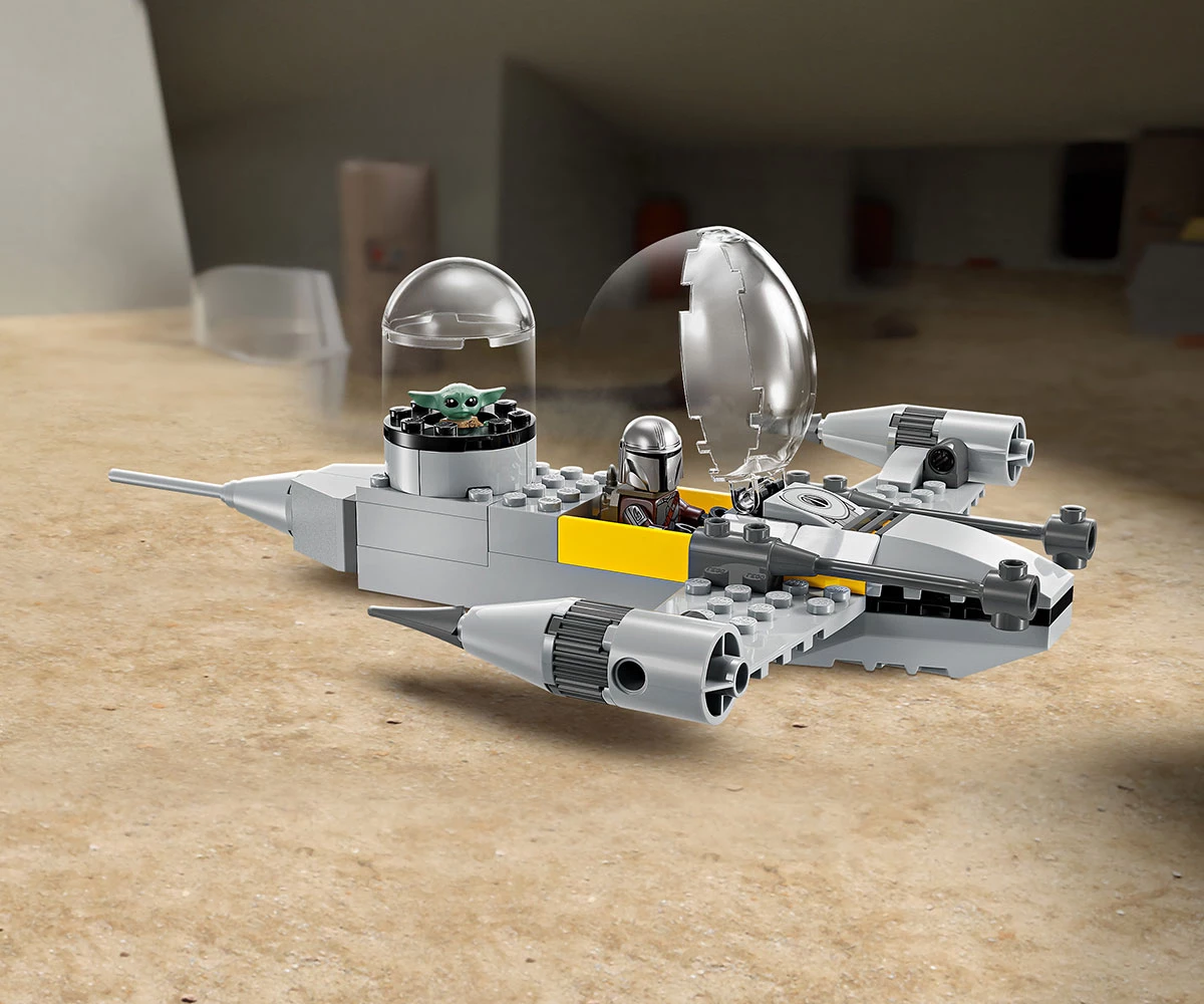 Детски комплект за игра LEGO® Star Wars™ 75410 - Изтребител N-1 на Мандо и Грогу thumb 14 Конструктор ЛЕГО Star Wars 75410 thumb 14