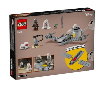 Детски комплект за игра LEGO® Star Wars™ 75410 – Изтребител N-1 на Мандо и Грогу